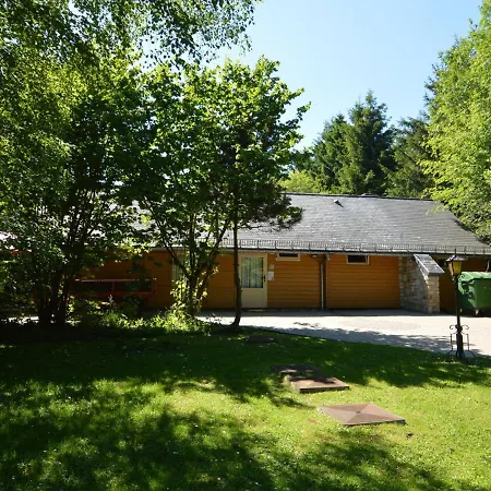 A Wooden Located In A Quiet And Chalet *
